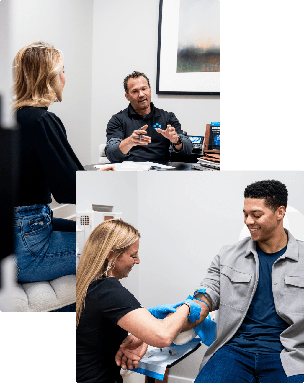 Illustration - Unleash the Power of Direct Nutrition with IV Vitamin Therapy